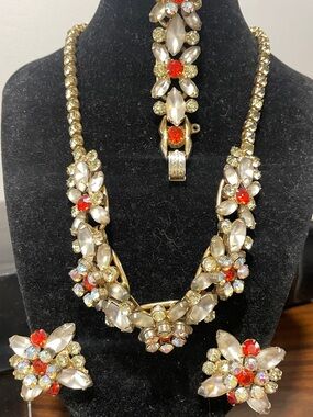 Rare Verified Juliana Parure Set